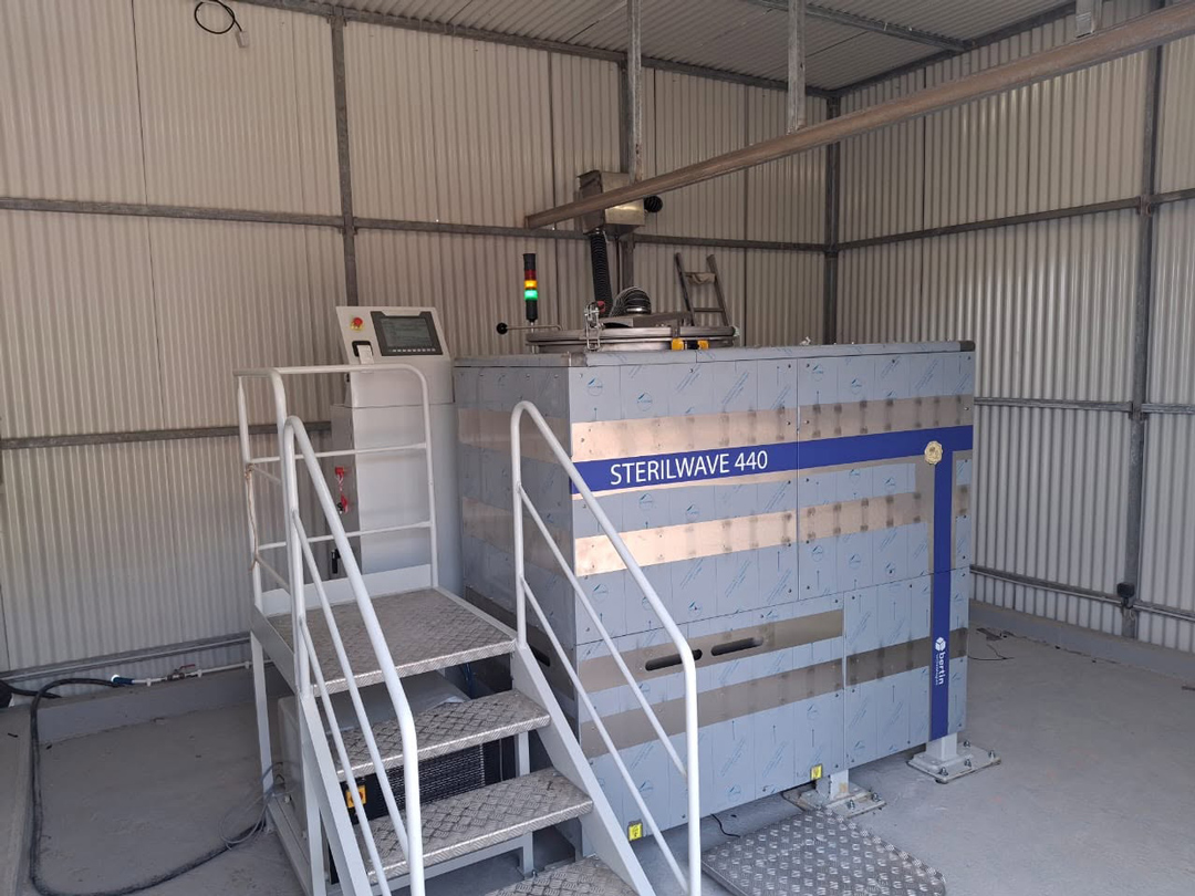 Mise en service de notre nouveau banaliseur DASRI Sterilwave !