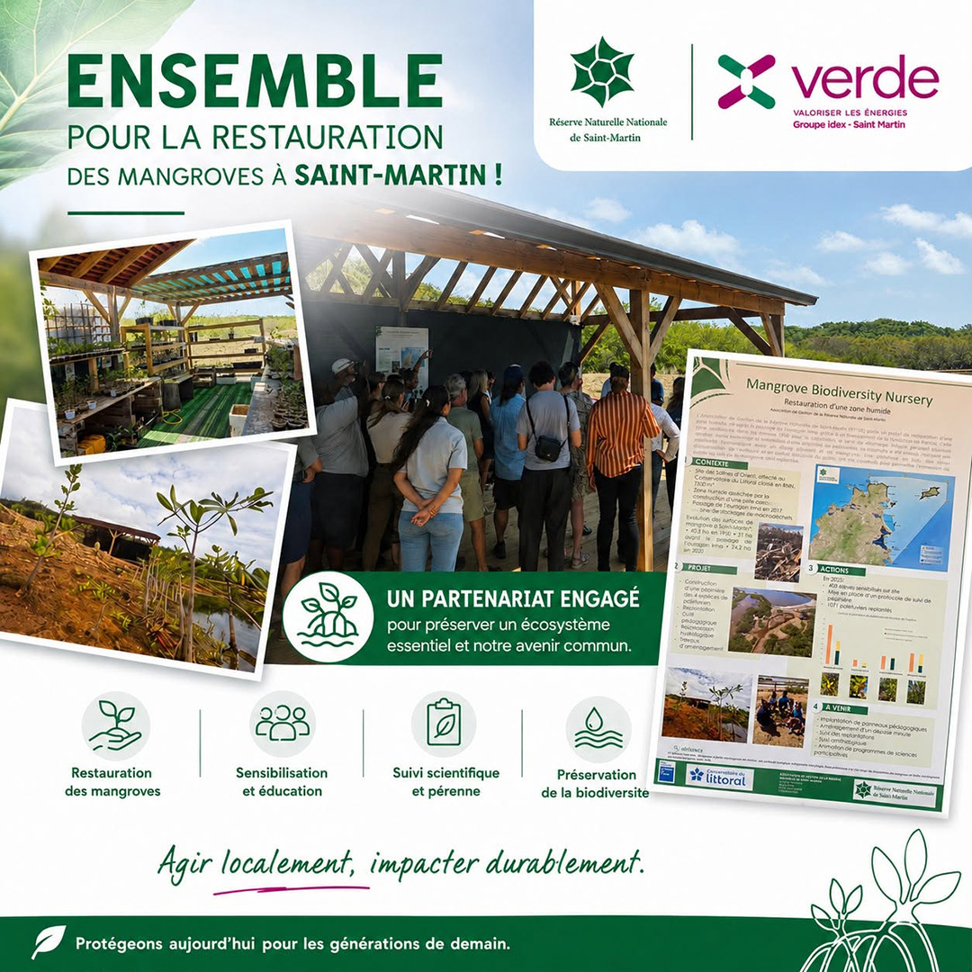 Félicitations à la Réserve Naturelle de Saint-Martin